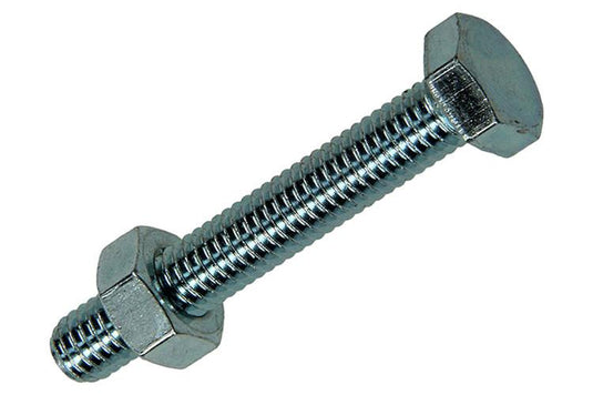 Mack 1020216 - tapbout + moer verzinkt 30 st m6 x 40 mm | 5 stuks