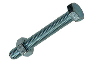 Mack 1020222 - tapbout + moer verzinkt 16 st m8 x 60 mm | 5 stuks