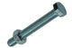Mack 1020222 - tapbout + moer verzinkt 16 st m8 x 60 mm | 5 stuks
