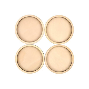 Mod podge • round coasters plywood 4pcs