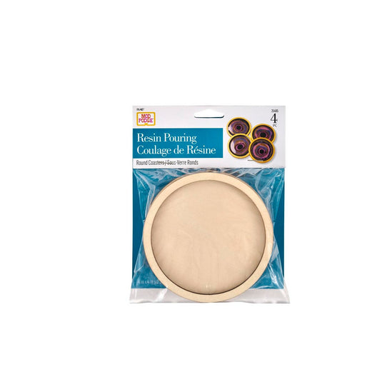 Mod podge • round coasters plywood 4pcs