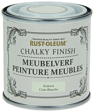 Rust-oleum 1050947 - meubelverf krijtwit 125 ml | 1 stuks