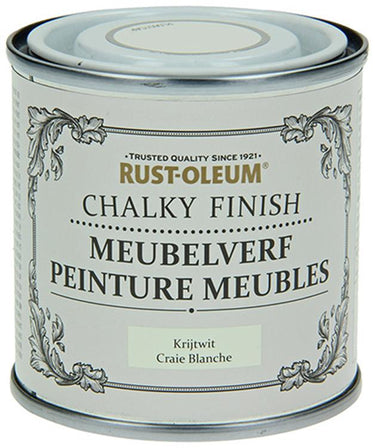 Rust-oleum 1050947 - meubelverf krijtwit 125 ml | 1 stuks