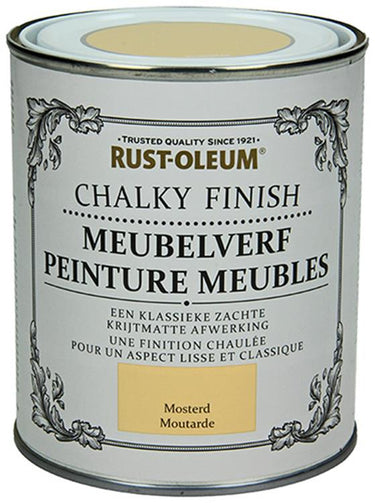 Rust-oleum 1050952 - meubelverf mosterd 750 ml | 1 stuks