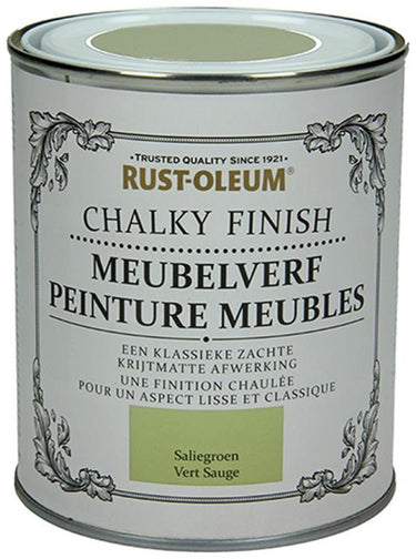 Rust-oleum 1050960 - meubelverf saliegroen 750 ml | 1 stuks