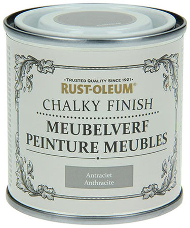 Rust-oleum 1050969 - meubelverf antraciet 125 ml | 1 stuks