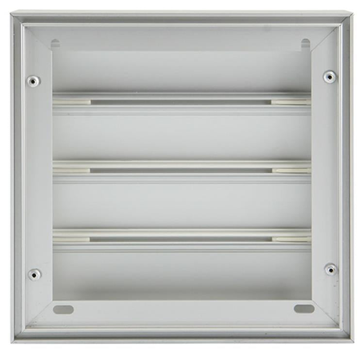 Afbeelding laden in galerijviewer, Renson 1006250 - dampkaprooster opbouw 433 alu f1 173x173mm | 2 stuks
