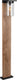 Trio ardila - paalverlichting - hout element - excl. 1x e27 4w - schemersensor - buitenverlichting - ip44