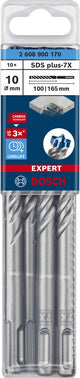 Bosch expert sds plus-7x hamerboor 10 x 100 x 165 mm, 10 stuks