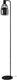Eglo chelvey vloerlamp - staande lamp - e27(excl.) - 150,5 cm - smoke glas - zwart