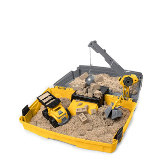 Load image into Gallery viewer, Spinmaster kinetic sand bouwplaats koffer
