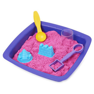 Load image into Gallery viewer, Spinmaster kinetic sand sparkling sandcastle pink
