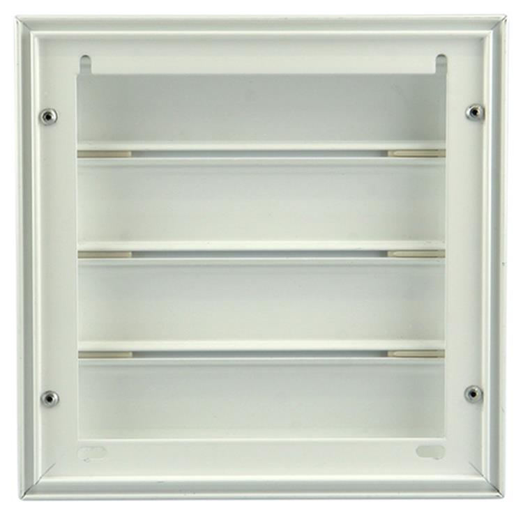 Afbeelding laden in galerijviewer, Renson 1006251 - dampkaprooster opbouw 433 alu ral 9010 173x173mm | 2 stuks

