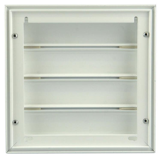 Renson 1006251 - dampkaprooster opbouw 433 alu ral 9010 173x173mm | 2 stuks