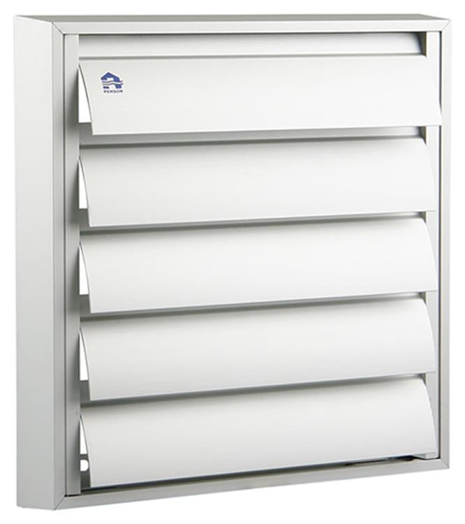 Afbeelding laden in galerijviewer, Renson 1006253 - dampkaprooster opbouw 433 alu f1 210x210mm | 2 stuks
