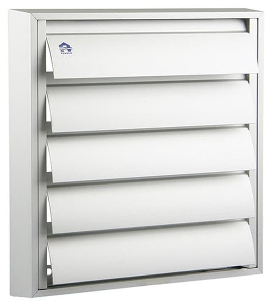 Renson 1006253 - dampkaprooster opbouw 433 alu f1 210x210mm | 2 stuks