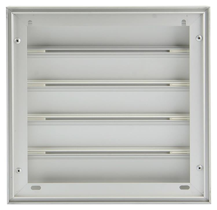 Afbeelding laden in galerijviewer, Renson 1006253 - dampkaprooster opbouw 433 alu f1 210x210mm | 2 stuks
