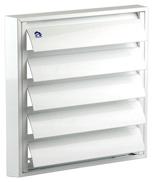 Renson 1006254 - dampkaprooster opbouw 433 alu ral 9010 210x210mm | 2 stuks