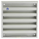 Renson 1006232 - muurrooster opbouw 431 alu f1 165x165mm | 2 stuks