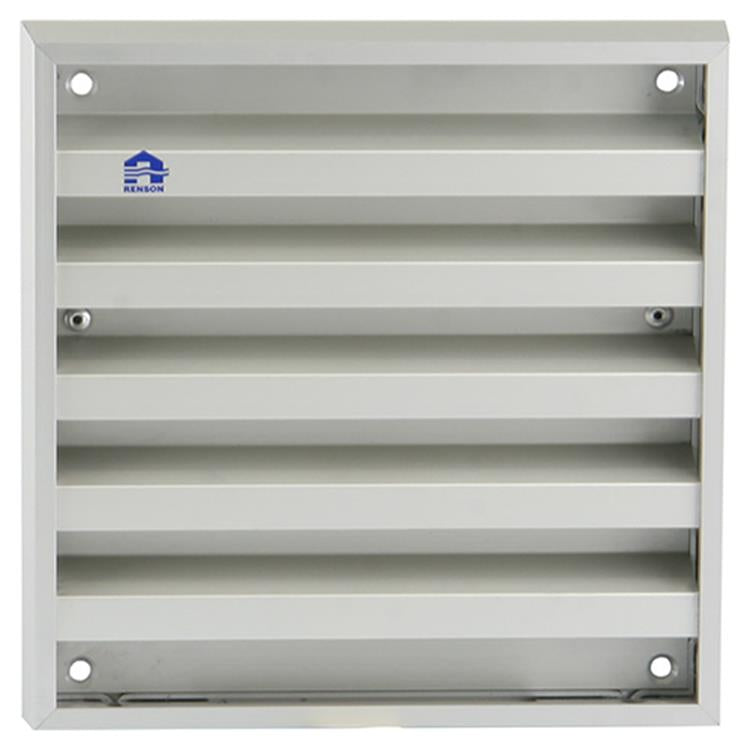 Afbeelding laden in galerijviewer, Renson 1006232 - muurrooster opbouw 431 alu f1 165x165mm | 2 stuks
