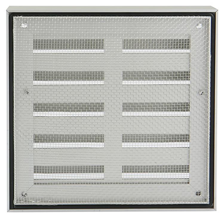 Afbeelding laden in galerijviewer, Renson 1006232 - muurrooster opbouw 431 alu f1 165x165mm | 2 stuks
