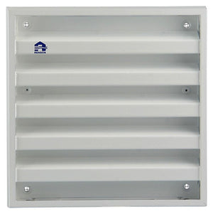 Renson 1006233 - muurrooster opbouw 431 alu ral 9010 165x165mm | 2 stuks
