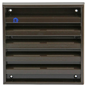 Renson 1006234 - muurrooster opbouw 431 alu ral8019 165x165mm | 2 stuks