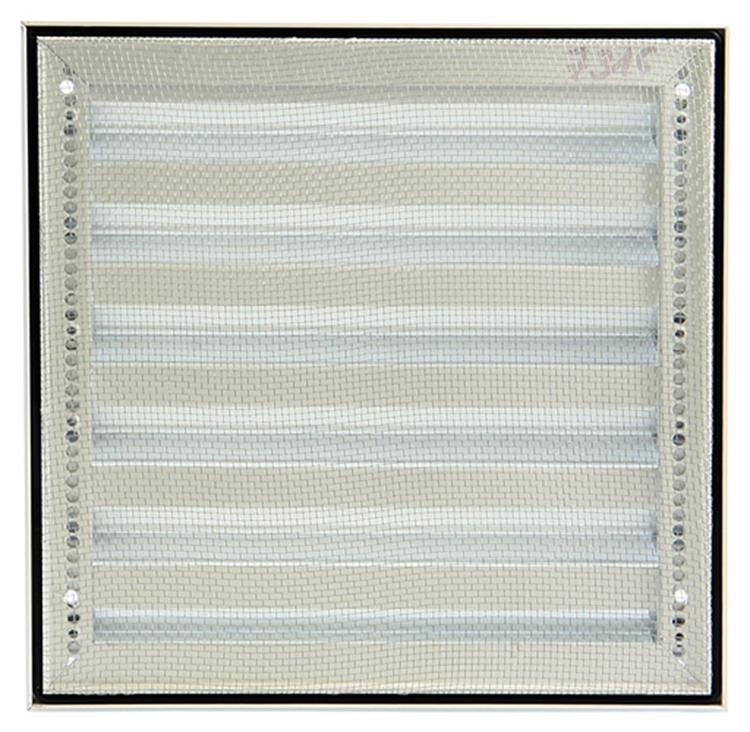 Afbeelding laden in galerijviewer, Renson 1006236 - muurrooster opbouw 431 alu ral 9010 225x225mm | 2 stuks

