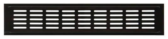 Renson 1006246 - ventilatiestrip alu ral 8022 381 80- 400mm | 2 stuks