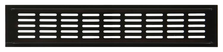 Afbeelding laden in galerijviewer, Renson 1006246 - ventilatiestrip alu ral 8022 381 80- 400mm | 2 stuks
