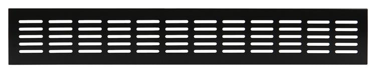 Afbeelding laden in galerijviewer, Renson 1006249 - ventilatiestrip alu ral 8022 381 80- 500mm | 2 stuks
