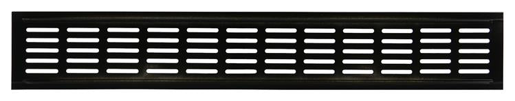 Afbeelding laden in galerijviewer, Renson 1006249 - ventilatiestrip alu ral 8022 381 80- 500mm | 2 stuks

