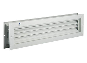 Renson 1006214 - deurrooster 461 alu f1 425x76mm | 2 stuks