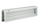 Renson 1006214 - deurrooster 461 alu f1 425x76mm | 2 stuks