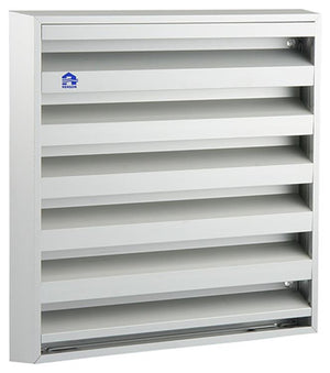 Renson 1006235 - muurrooster opbouw 431 alu f1 225x225mm | 2 stuks