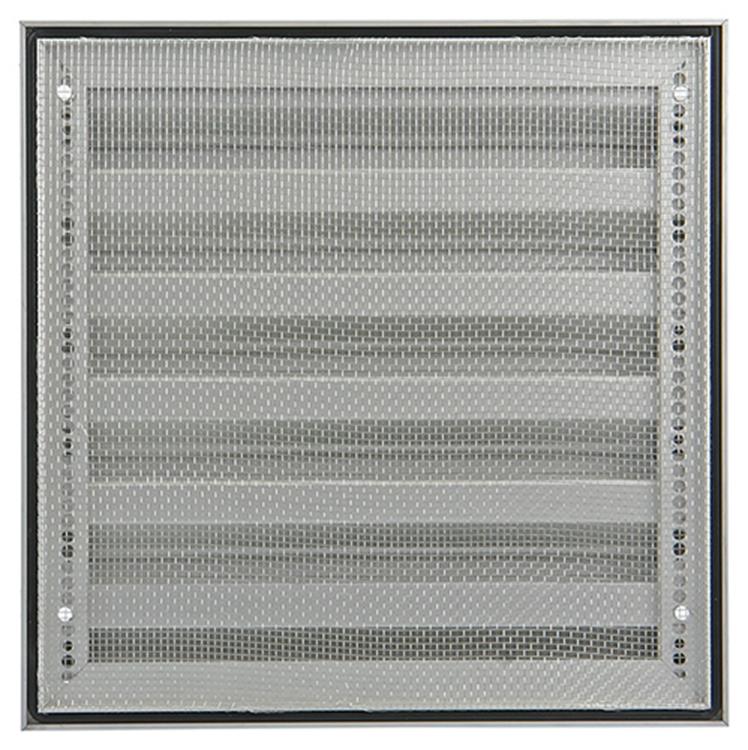 Afbeelding laden in galerijviewer, Renson 1006235 - muurrooster opbouw 431 alu f1 225x225mm | 2 stuks
