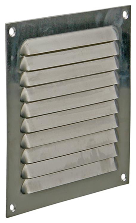 Renson 1015062 - schoepenrooster plat alu f1 150x150mm | 10 stuks