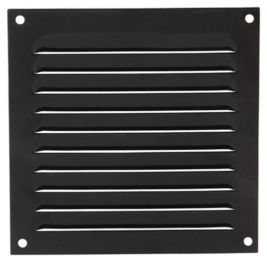 Renson 1015064 - schoepenrooster plat alu bruin150x150mm | 10 stuks