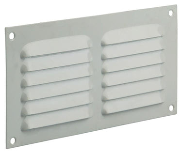 Renson 1015066 - schoepenrooster plat alu wit 200x100mm | 10 stuks