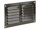 Renson 1015067 - schoepenrooster plat alu bruin200x100mm | 10 stuks