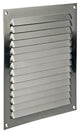 Renson 1015068 - schoepenrooster plat alu f1 200x200mm | 10 stuks