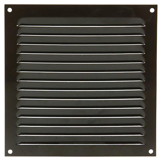 Renson 1015070 - schoepenrooster plat alu bruin200x200mm | 10 stuks