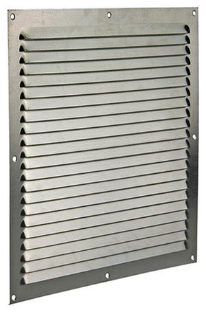 Renson 1015074 - schoepenrooster plat alu f1 300x300mm | 10 stuks