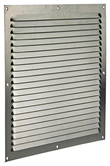 Renson 1015074 - schoepenrooster plat alu f1 300x300mm | 10 stuks