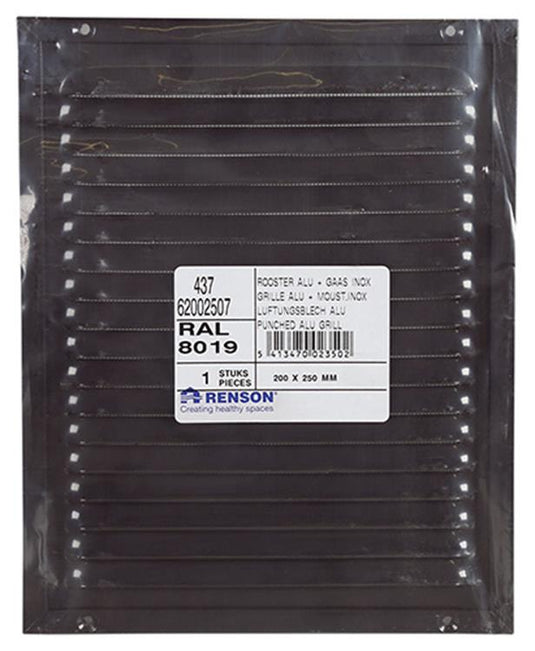 Renson 1008582 - schoep.r. 437 bruin 200x250mm | 5 stuks