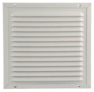 Renson 1006348 - schoepenrooster + kader + mug.opbouw 437 ral9010 200x200mm | 2 stuks