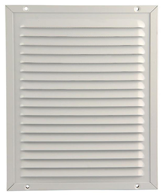Renson 1006351 - schoepenrooster + kader + mug.opbouw 437 ral9010 200x250mm | 2 stuks