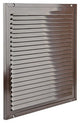 Renson 1006355 - schoepenrooster + kader + mug.opbouw 437 ral8019 300x300mm | 2 stuks