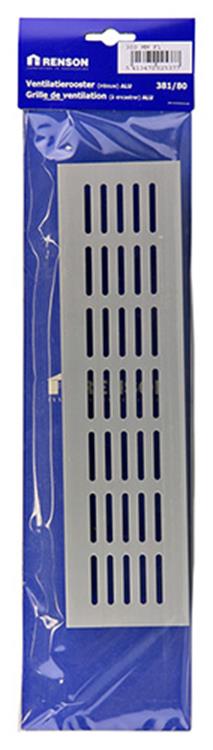Afbeelding laden in galerijviewer, Renson 1006241 - ventilatiestrip alu f1 381 80- 300mm | 2 stuks
