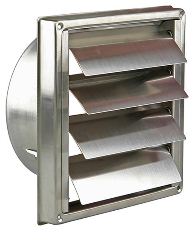 Afbeelding laden in galerijviewer, Renson 1006273 - dampkaprooster inbouw 633 inox ø125 | 2 stuks
